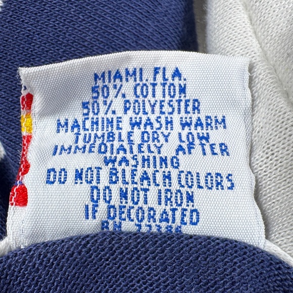 Vintage Mendez Sportswear Striped "Ecstasy" Sailing Top, Size M - Picture 5 of 5